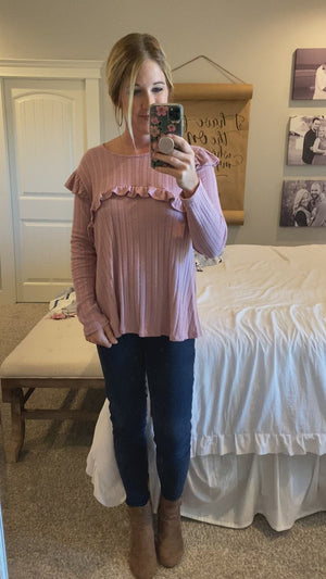 Tickled Pink Top