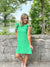 Air Flow Kelly Green Dress