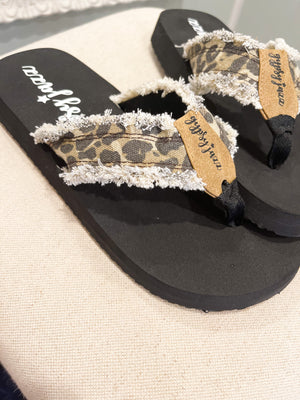 The Lily Animal Print Sandals