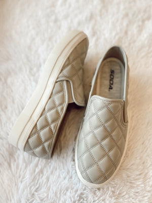 New Path Quilted Slip On Shoe