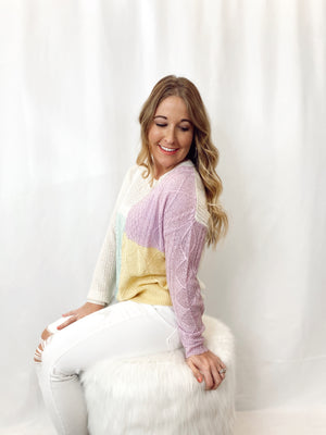 Oh So Sweet Pastel Sweater
