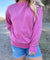 Pink & In Love Acid Wash Pullover