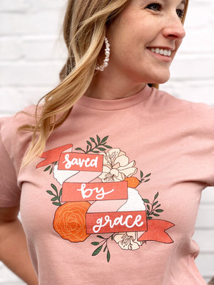 Saved By Grace Tee