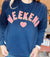 Simply Southern Weekend Chenille Patch Pullover