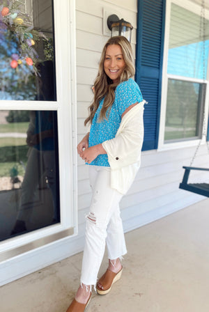 All the Class Ivory Spring Cardigan