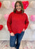 Lover Girl Red Knit Sweater