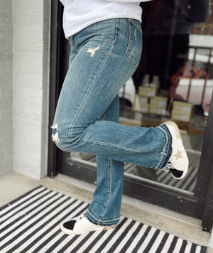 Judy Blue Mid-Rise Bootcut Jeans
