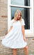 Go Your Own Way Grey Tiered Dress