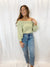 Lucky In Love Sage Top