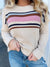 Our Best Years Color Stripe Sweater