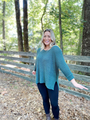 Bar Harbor Slouchy Knit Sweater