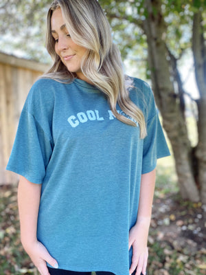 Cool Mom Oversized Top
