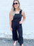 All You Black Ruffle Jumpsuit